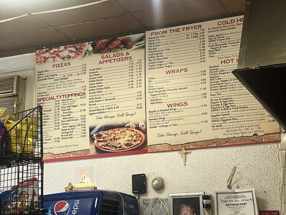 Sarge's Boulevard Pizza Combo - 6 Breaded Wings w/ Fries